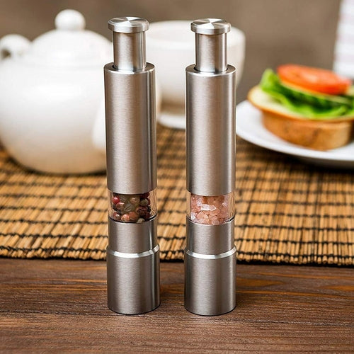 Are Living™ Stainless Steel Salt & Pepper Grinder